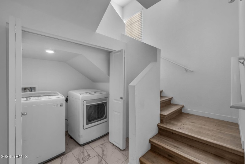 Washer/Dryer First Floor