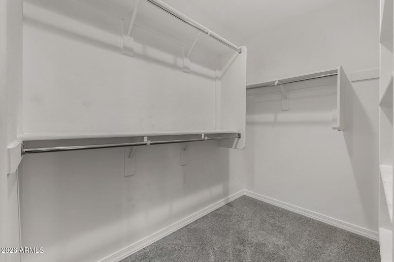 Large Primary Walk-In Closet