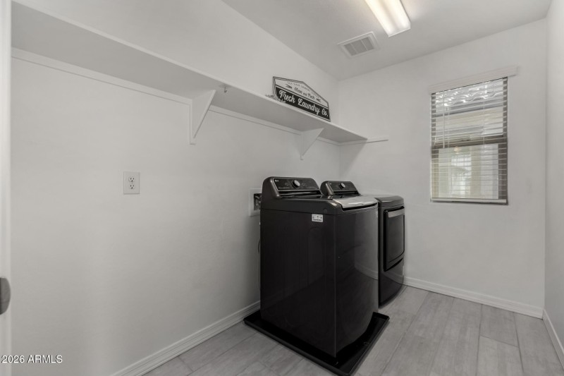 Upstairs Laundry Room