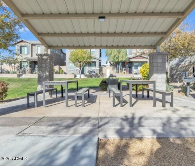 Outdoor Seating & BBQ Area