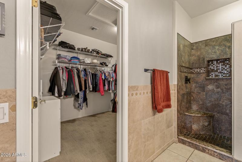 Primary Walk-in Closet