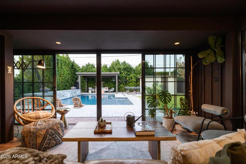 Huge Patio Doors To Backyard