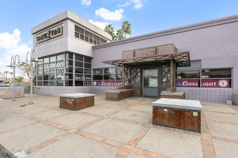 Elevation from street