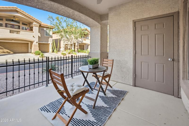 Spasious Private Patio