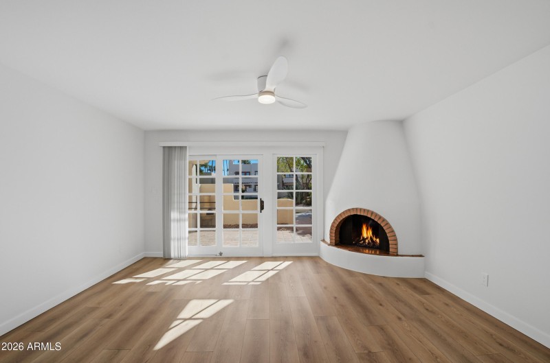 Great Room w/ beehive fireplace