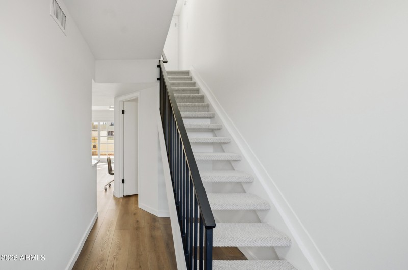 Stairway to 2nd floor