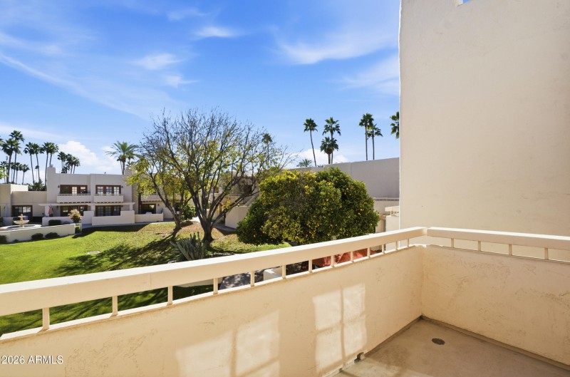 Views off of primary bedroom