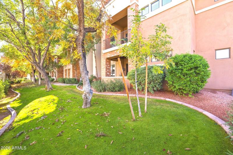 Yard & Play area just below unit