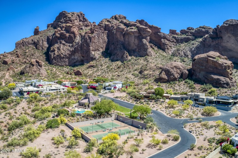Aerial Echo Canyon Amenities