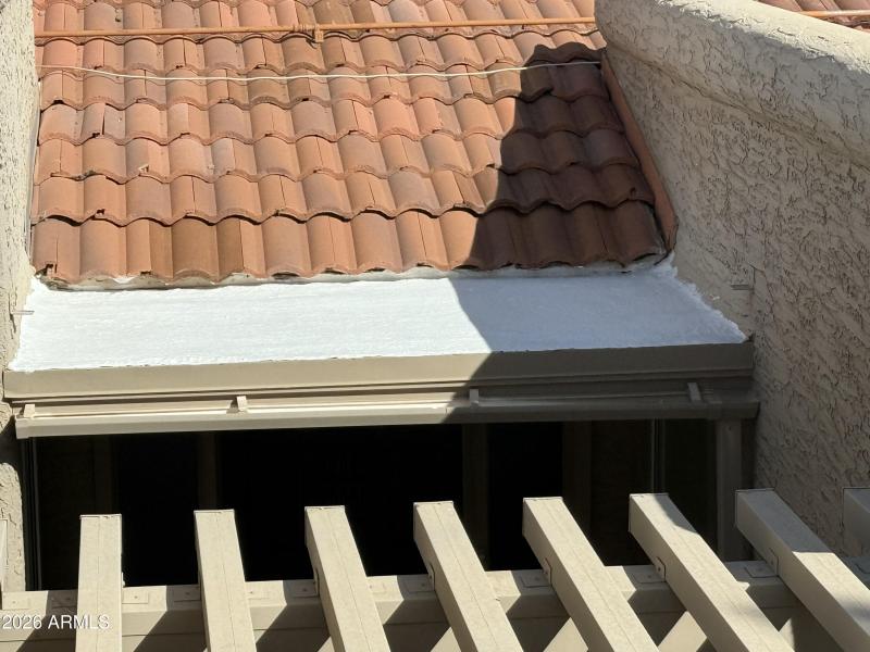 flat roof sealed and resurfaced