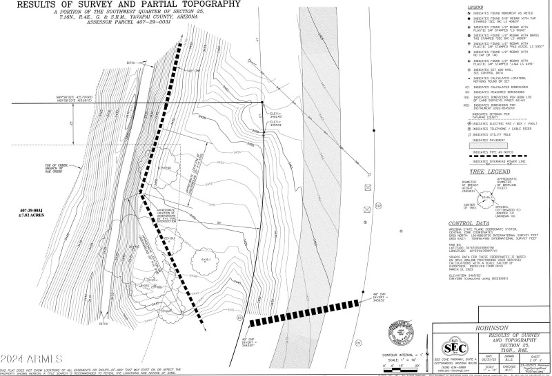 Topo - survey page 2 building area