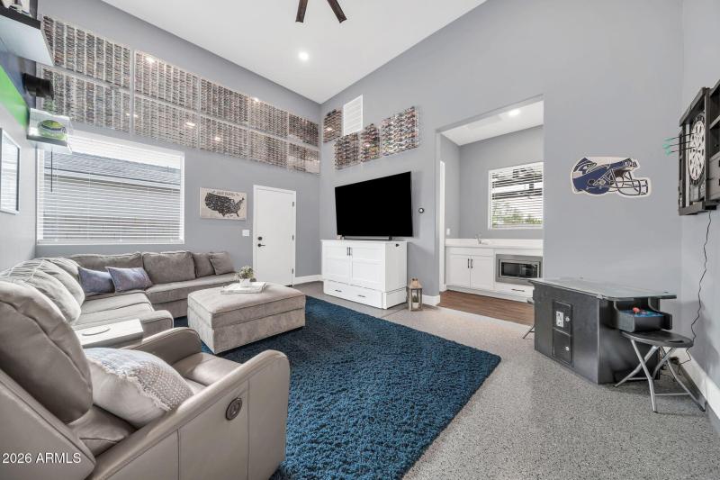 Kitchenette leading to Full Bath