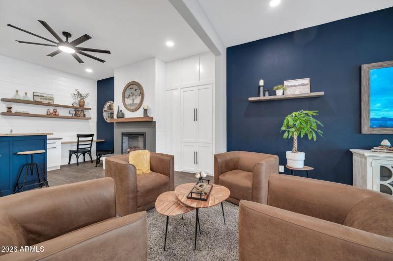 Conversation Hub with Secret Door