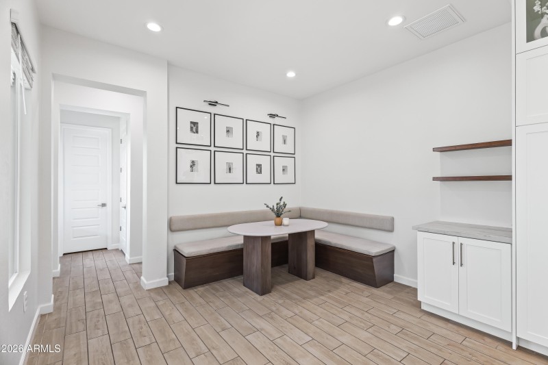 Built in Breakfast Nook