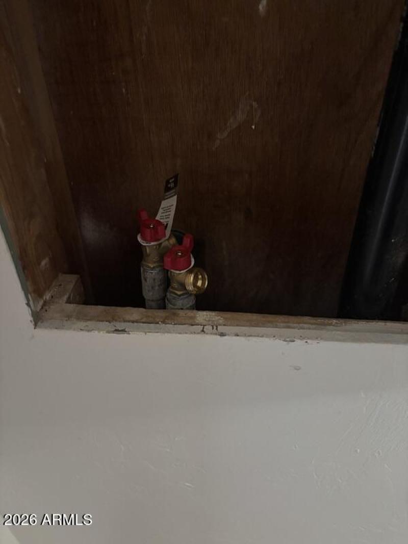 new washer connection