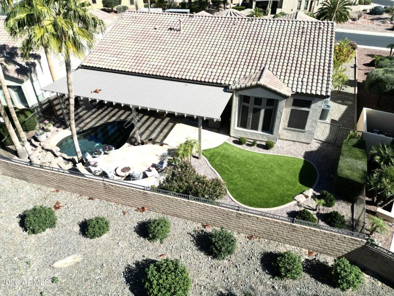 Overhead Backyard View 2