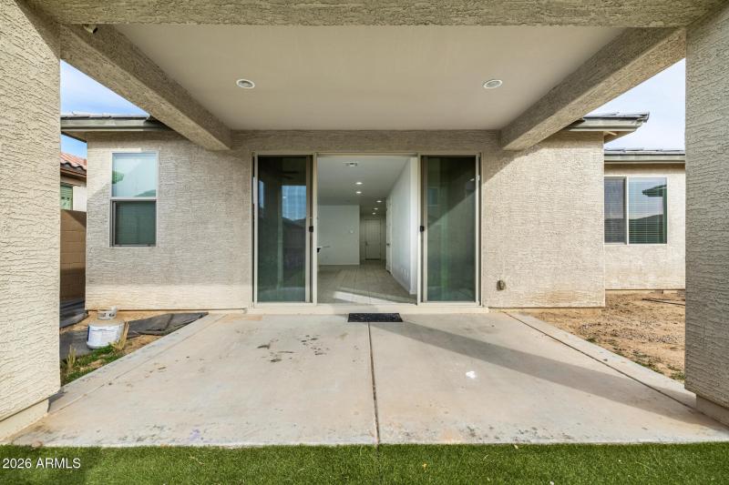 Exterior covered patio