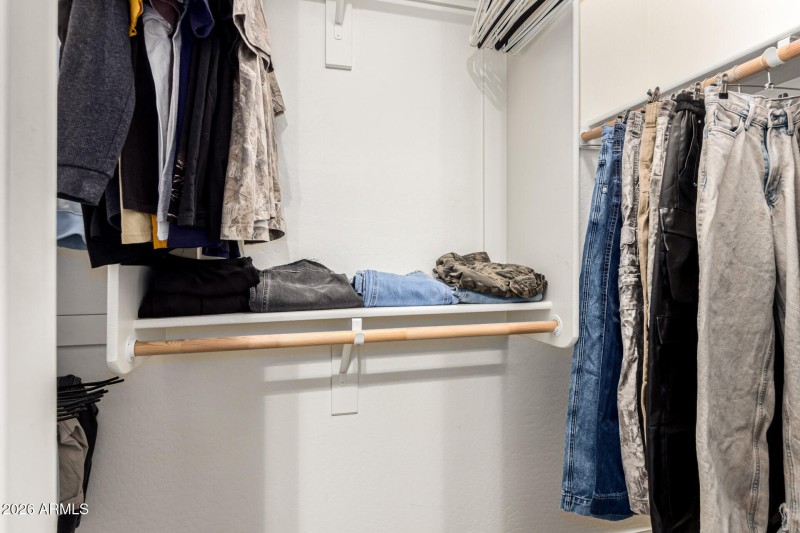 Guest Room 1 Closet.