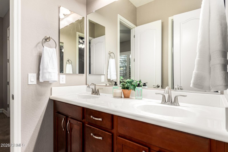 Jack & Jill bathroom