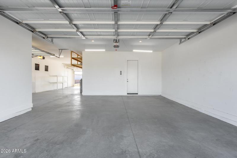 4 car garage with pull through