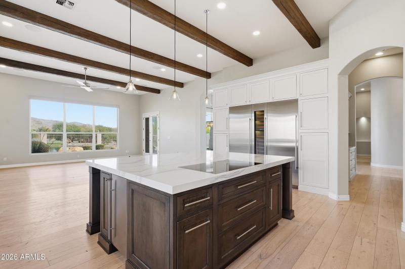 Stunning views from the kitchen