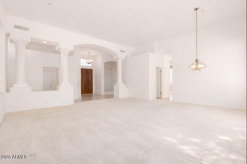 Great room and entry