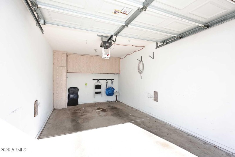 1-Car Garage-Interior