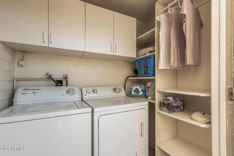 private laundry room