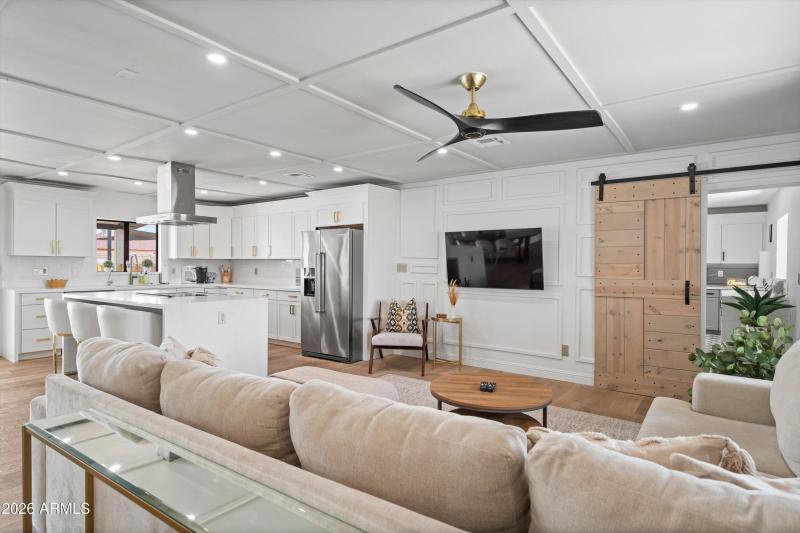 Living Room to Kitchen