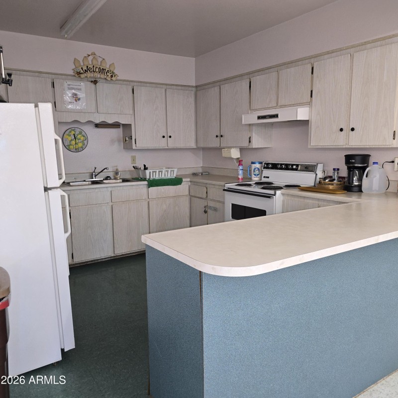 Community kitchen in rec center