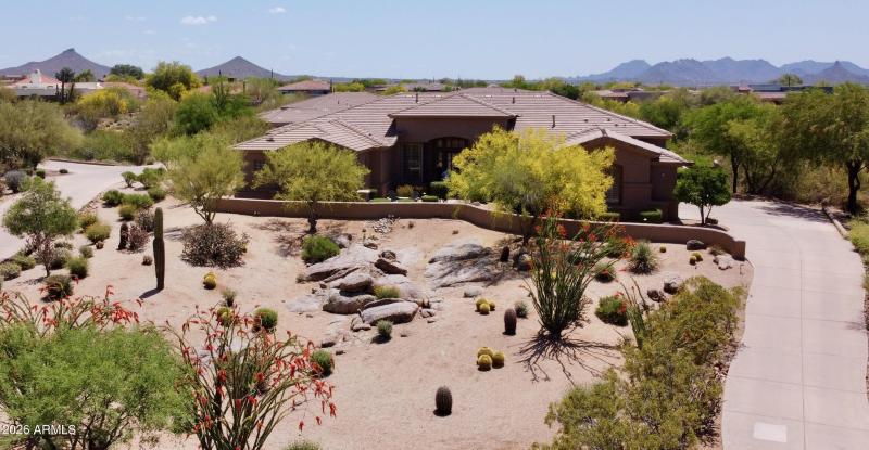 Southeast facing backyard