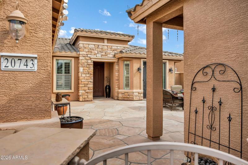 Gate to Front Courtyard and Casita