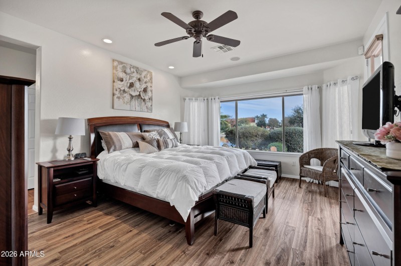 Master Bedroom with Views!