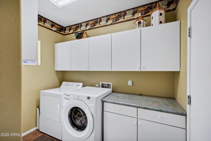 Laundry Room with Cabinetry