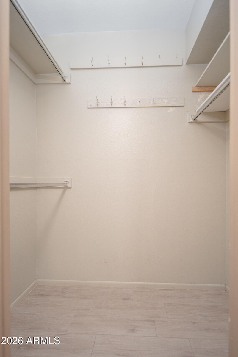 Primary Suite Walk-In Closet