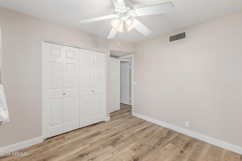 2nd Bedroom – Closet and hall access