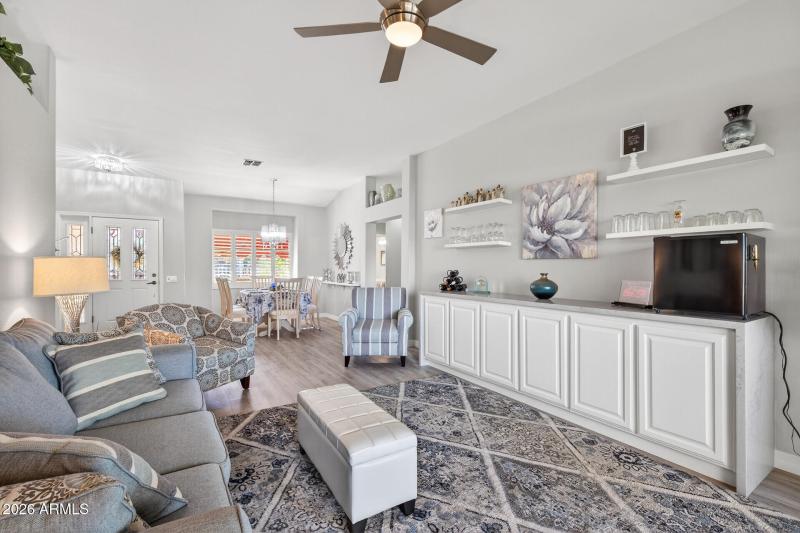 Living Room toward dining area