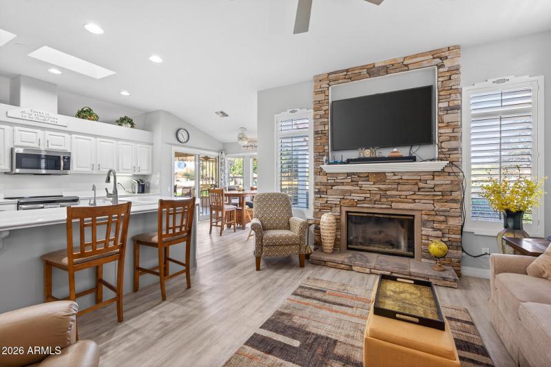 Family Room/Kitchen/Breakfast Room