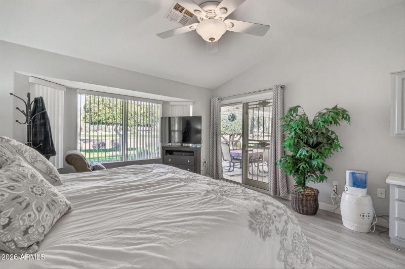 Owner's Suite w/patio door