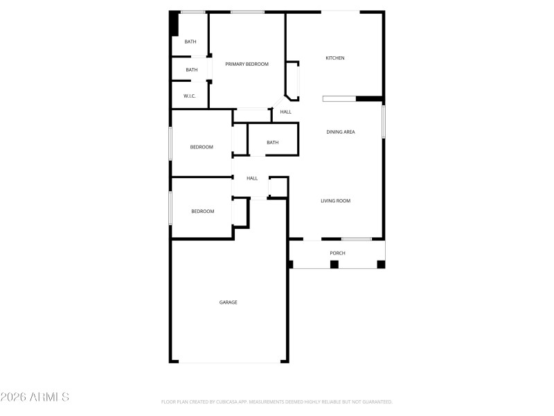 Floor Plan without dimensions