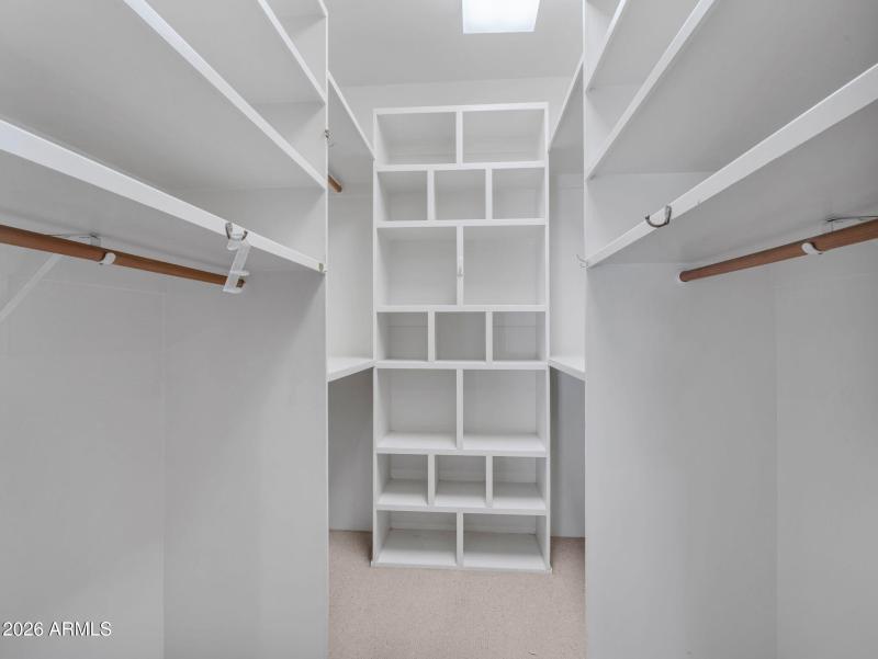 Huge Primary Closet
