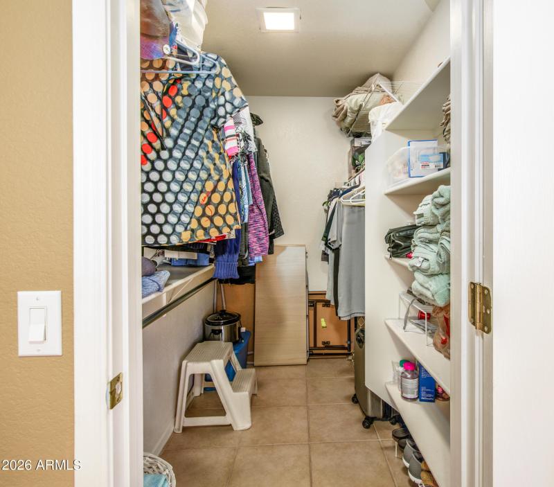 Master Bedroom Walk-In Closet