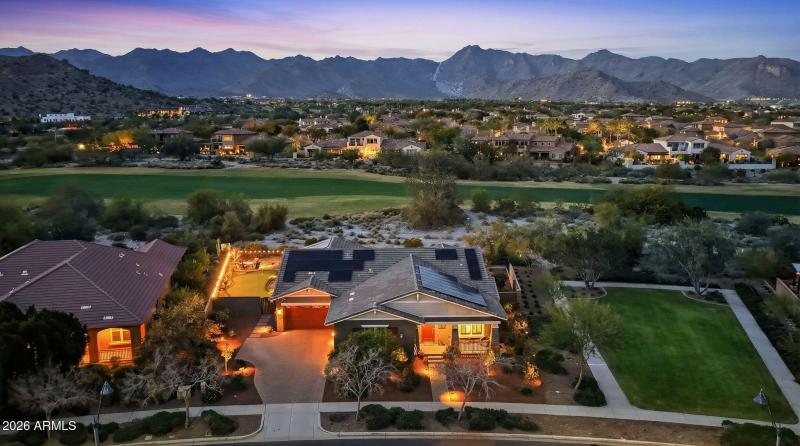 Twilight Drone Images