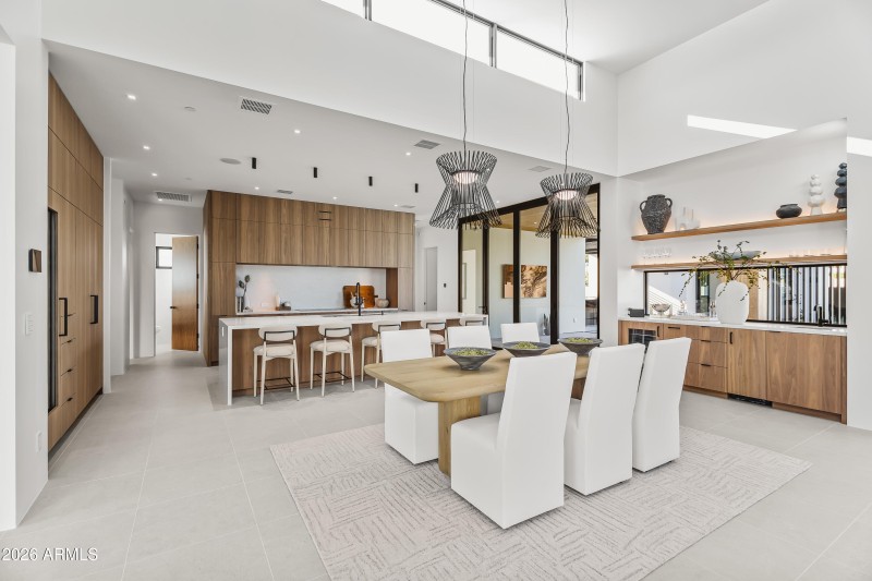 KITCHEN, DINING, & WINE BAR VIEW