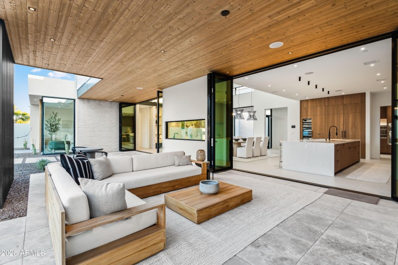 BACK PATIO TO KITCHEN VIEW