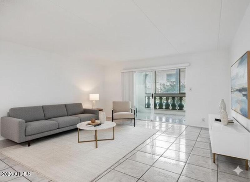 Virtual Staged Living Room