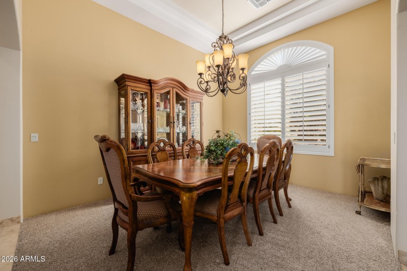 Elegant formal dining
