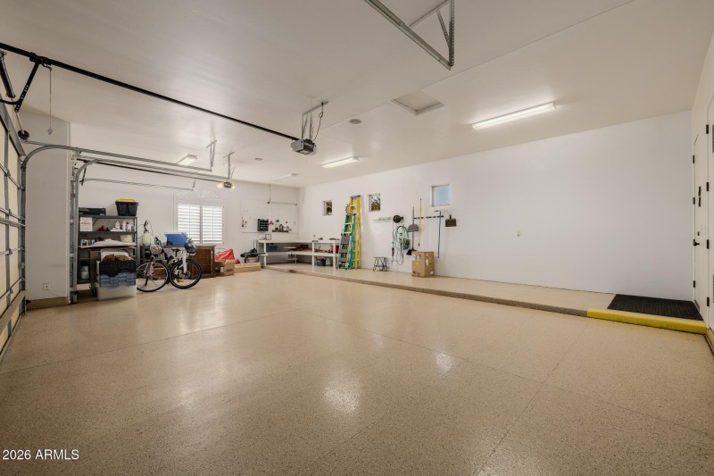 Oversized 3 car garage