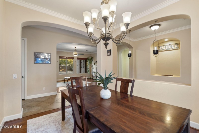 Crown Molding & Arched Openings