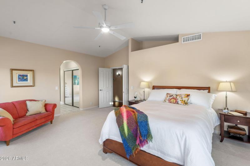 Primary bedroom suite